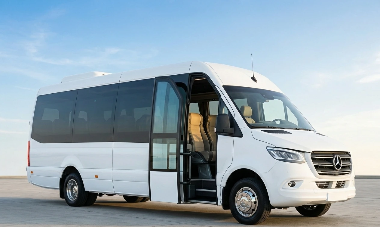 Mercedes Sprinter minibus — 18 passengers